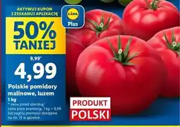 Lidl Pomidory malinowe polska oferta