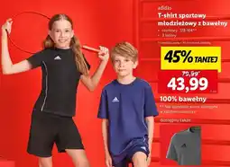 Lidl T-shirt dziecięcy Adidas oferta