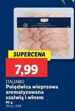 Lidl Polędwica wieprzowa vernaccia Italiamo oferta