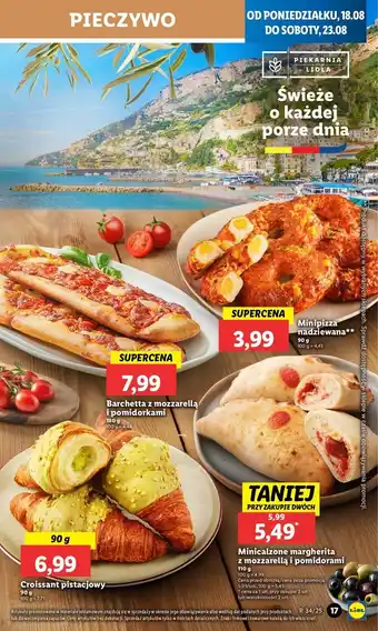 Lidl Croissant pistacjowy oferta