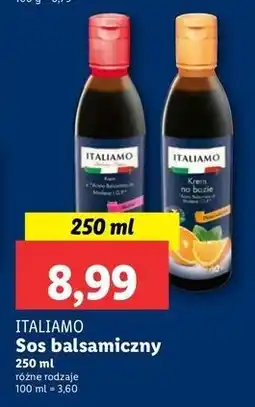 Lidl Sos balsamiczny z sokiem pomarańczowym Italiamo oferta