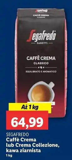 Lidl Kawa Segafredo Caffe Crema Collezione oferta