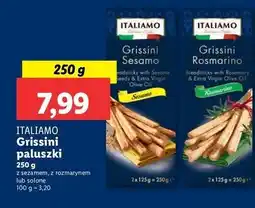 Lidl Paluszki grissini solone Italiamo oferta