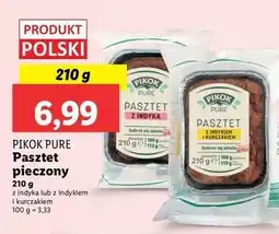 Lidl Pasztet z indykiem i kurczakiem Pikok Pure oferta