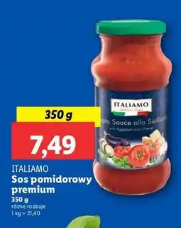 Lidl Sos pomidorowy Italiamo oferta