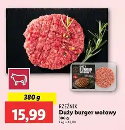 Lidl Big burger Rzeźnik Codzienna Dostawa oferta