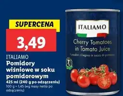 Lidl Pomidory krojone wiśniowe Italiamo oferta
