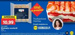 Lidl Biszkopty savoiardi Italiamo oferta