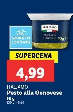 Lidl Pesto zielone Italiamo oferta