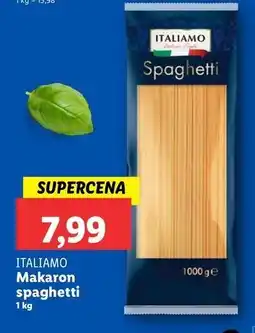Lidl Makaron spaghetti Italiamo oferta