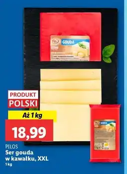 Lidl Ser gouda w kawałku Pilos oferta