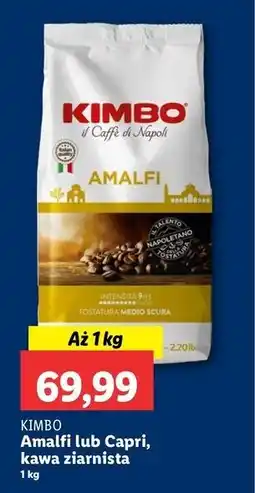 Lidl Kawa capri Kimbo oferta