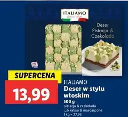 Lidl Deser kakao i mascarpone Italiamo oferta