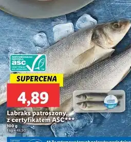 Lidl Labraks patroszony Targ Rybny Lidla oferta