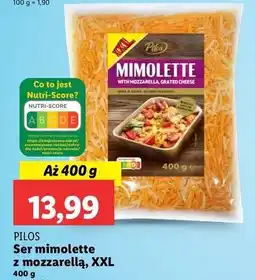 Lidl Ser mimolette z mozzarellą Pilos oferta