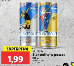 Lidl Elektrolity gold Plusssz oferta
