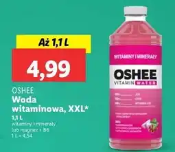 Lidl Napój magnez+b6 Oshee Vitamin Water oferta