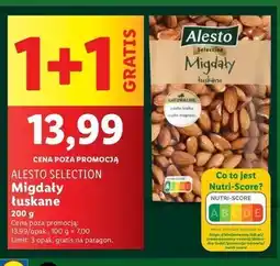 Lidl Migdały łuskane Alesto oferta
