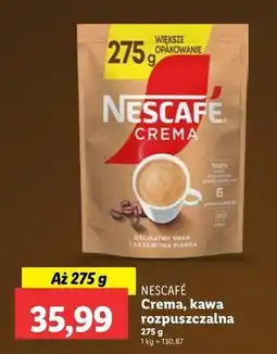 Lidl Kawa Nescafe Crema oferta