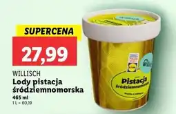 Lidl Lody pistacja śródziemnomorska Willisch oferta