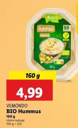 Lidl Hummus klasyczny Vemondo oferta