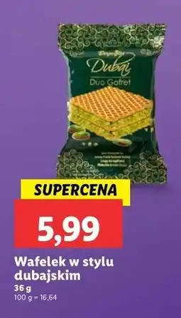 Lidl Wafel dubai Beyoglu oferta