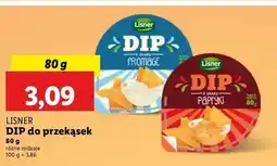 Lidl Dipy o smaku papryki Lisner oferta