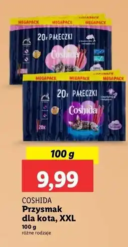 Lidl Pałeczki dla kota rybne Coshida oferta