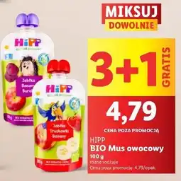 Lidl Mus jabłka-banany-buraki Hipp Hippis oferta