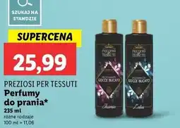 Lidl Perfumy do prania jasmin Preziosi Per Tessuti oferta
