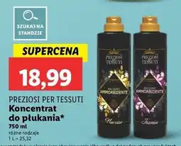 Lidl Koncentrat do płukania narcyz Preziosi Per Tessuti oferta