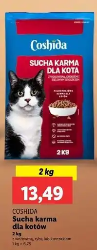 Lidl Karma dla kota z drobiem Coshida oferta
