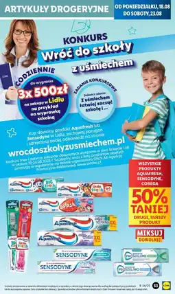 Lidl Pasta do zębów Sensodyne Pro Szkliwo Delikatne Wybielanie oferta