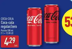 ALDI Coca-cola regular/zero oferta