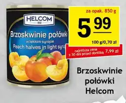 Gram Market Brzoskwinie połówki Helcom oferta