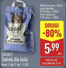 ALDI Żwirek dla kota oferta
