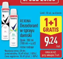 ALDI Dezodorant w sprayu damski oferta