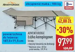 ALDI Łóżko kempingowe oferta