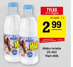 Gram Market Mleko świeże 2% MU! Wart-Milk oferta