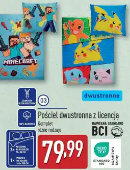 ALDI Pościel dwustronna z licencją oferta