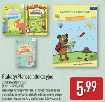 ALDI Plakaty/Plansze edukacyjne oferta
