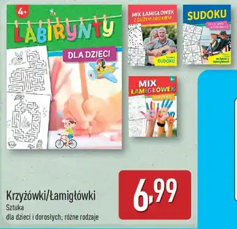 ALDI Krzyżówki/Łamigłówki oferta