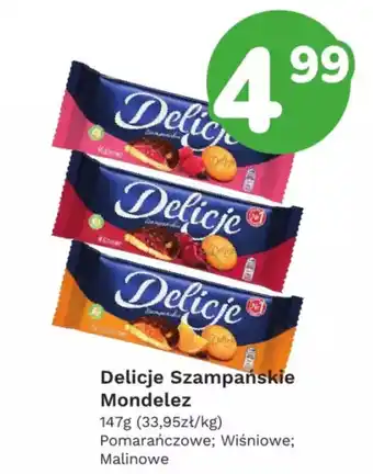 Limonka Delicje Szampańskie Mondelez oferta