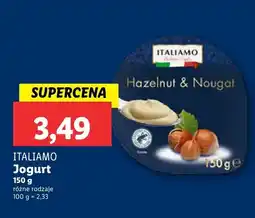 Lidl Jogurt orzechowo-nugatorwy ITALIAMO oferta