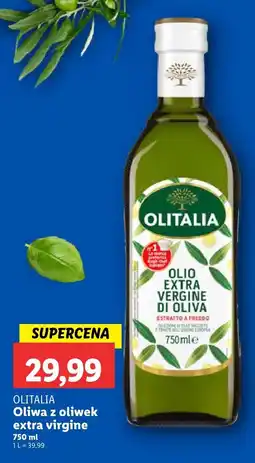 Lidl Oliwa z oliwek extra virgine Olitalia oferta