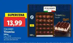 Lidl Deser Tiramisu 500 g Italiamo oferta