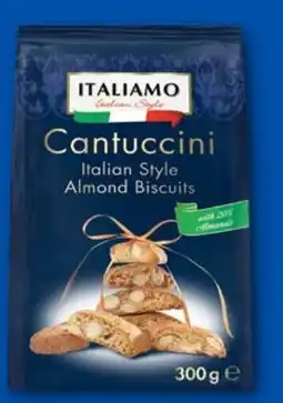 Lidl Ciastka cantuccini z dodatkami migdałowe Italiamo oferta