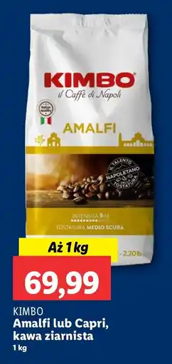 Lidl Kawa Amalfi/Capri ziarnista Kimbo oferta