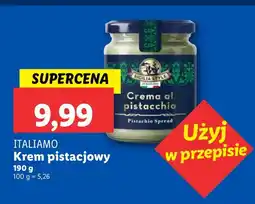 Lidl Krem pistacjowy Italiamo oferta