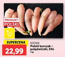 Lidl Polski kurczak - polędwiczki, XXL Rzeźnik oferta